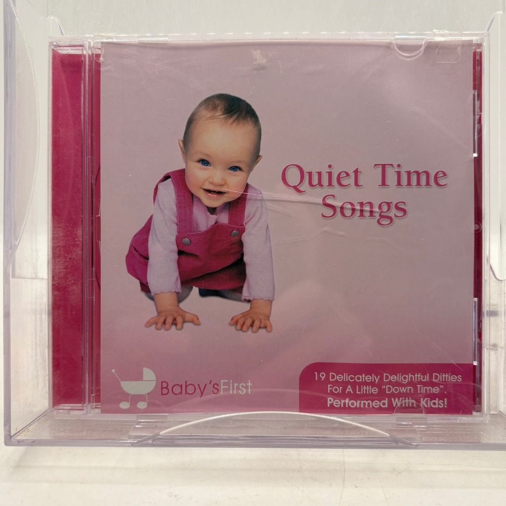 Babys First Quiet Time Songs CD 19 Tracks Nursery Rhymes St Clair 2004 BFM43942
